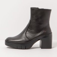 Kotníčkové boty s podpadkem#1656 NAPPA BLACK/SOFIA Kotníčkové boty s podpadkem#1656 NAPPA BLACK/SOFIA