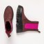 Chelsea boty#1954 NOBUCK BURDEOS-FUCSIA/AMBERES