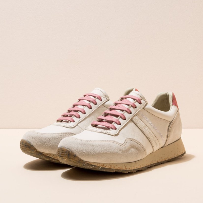 Klasické tenisky Sea Project#NSP02 MULTI LEATHER WHITE-ROSE/ SEA PROJECT