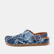 Unisex riflové pantofle KASSEL#2024S JEANS OCEAN / KASSEL