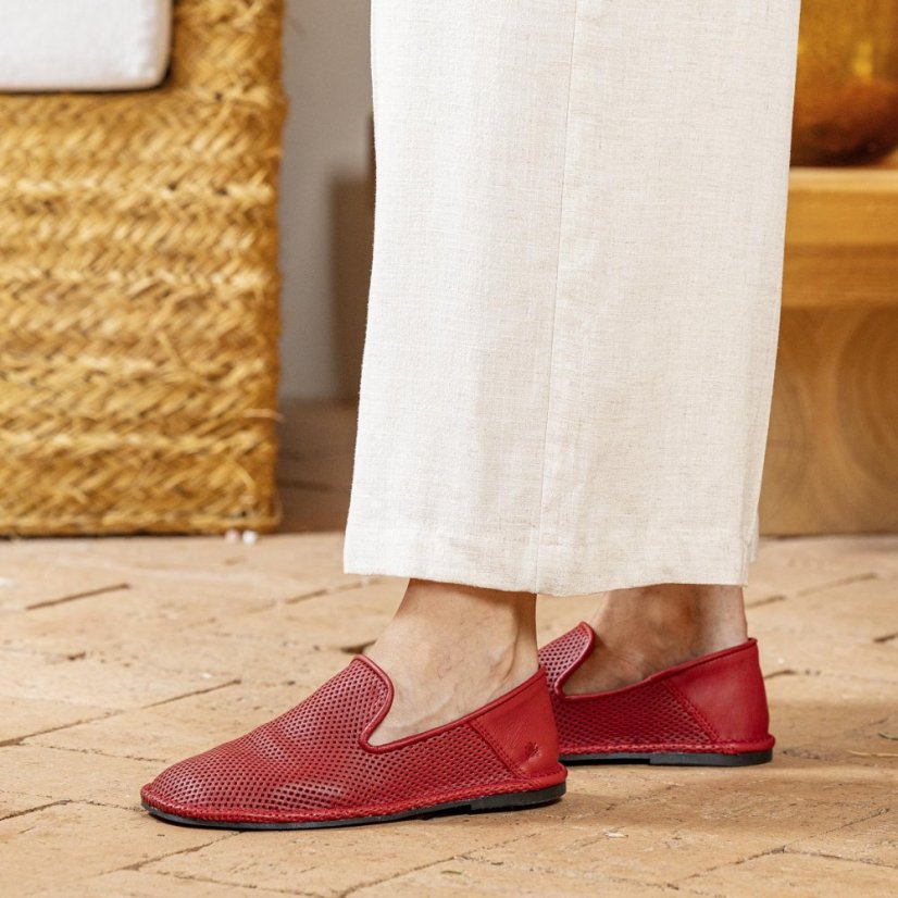Barefoot mokasíny CRISOL#N5976 SILK SUEDE CHOCOLATE/ CRISOL