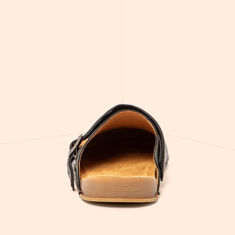 Barefoot kožené pantofle HORIZON#N6002 ARIZONA BLACK / HORIZON