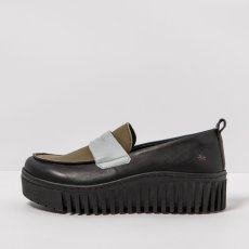Dámské mokasíny#1530S NAPPA BLACK-CELESTE/BRIGHTON