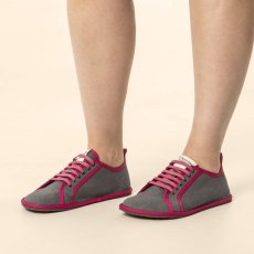Veganské barefootové tenisky#N5674T RECYCLED COTTON QUARTZ/ BARE