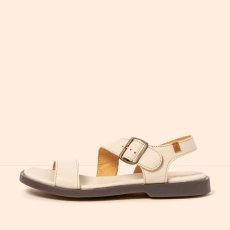 Dámské kožené sandály ARENISCA#N5887 SOFT NAPPA CREAM/ ARENISCA