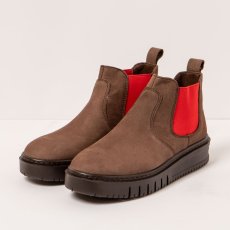 Chelsea tenisky#1789 NOBUCK BROWN-RED /BELLEVILLE