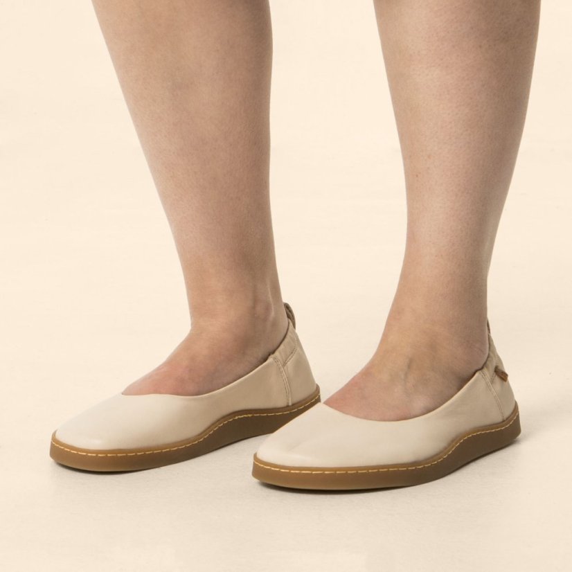 Barefoot baleríny ORIGEN#N5912 SOFT NAPPA CREAM/ ORIGEN