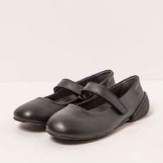 Baleríny Mary Jane#1741 MULTI LEATHER BLACK/ NANTES
