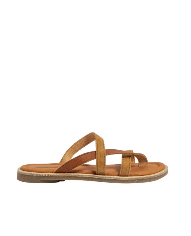 DÁMSKÉ PANTOFLE TONAMI N5692 LEATHER TOFFEE