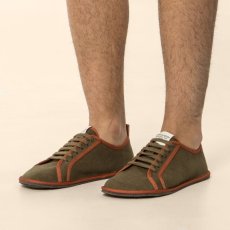 Veganské barefootové tenisky#N5674T RECYCLED COTTON FOLIAGE/ BARE Veganské barefootové tenisky#N5674T RECYCLED COTTON FOLIAGE/ BARE