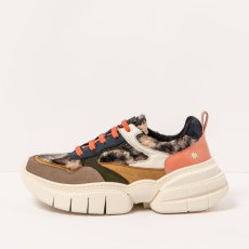 Tenisky *art#1635 MULTI LEOPARD / ATHENS