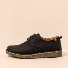 Dámské kožené polobotky#N5637 PLEASANT BLACK/ FELSEN Dámské kožené polobotky#N5637 PLEASANT BLACK/ FELSEN