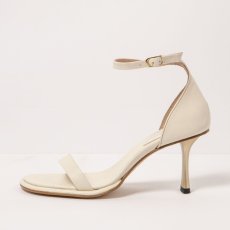 Luxusní sandály s podpatkem#S3193 NAPPA CREAM/ ALBANA