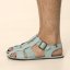 Sandály barefoot#N5681 SOFT NAPPA BLUE/ BARE SANDALS Sandály barefoot#N5681 SOFT NAPPA BLUE/ BARE SANDALS