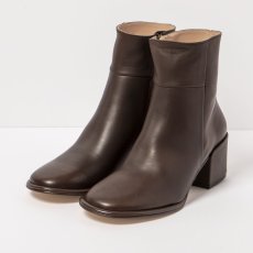 Designové kotníkové boty#S3374 NAPPA BROWN/ MARSELAN Designové kotníkové boty#S3374 NAPPA BROWN/ MARSELAN