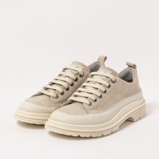 Polobotky se šněrováním#1898S SILK SUEDE CREAM/ BIRMINGHAM