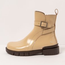 Kotníčkové boty#1837 NAPPA SHINNY CHAMPAGNE/OXFORD