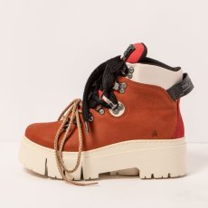 Streetartové boty#1769 MULTI DARK ORANGE / LEEDS
