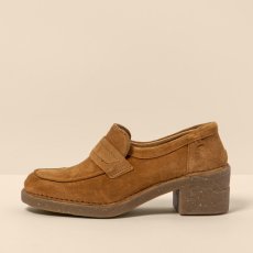 Mokasíny na podpatku#N5667 SILK SUEDE TOFFEE / TICINO Mokasíny na podpatku#N5667 SILK SUEDE TOFFEE / TICINO