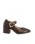 Luxusní lodičky na podpatku#S3373 NAPPA BROWN/ MARSELAN