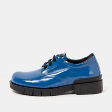Dámské polobotky OXFORD#1835 NAPPA SHINNY ROYAL /OXFORD
