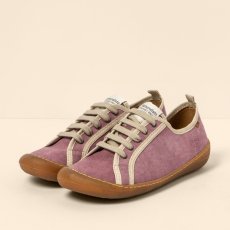 Dámské veganské sneakery#N5738T RECYCLED COTTON GRAPE/PAWIKAN