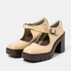 Dámské Mary Jane BERNA#1984 NAPPA SHINNY CREAM/BERNA Dámské Mary Jane BERNA#1984 NAPPA SHINNY CREAM/BERNA