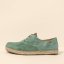 Espadrilky CAMPOS#N678 SILK SUEDE JADE