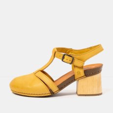 Dámské sandály na podpatku I WISH#1874 ROMA YELLOW/ I WISH
