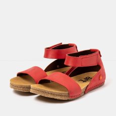 Dámské sandály#0382 ROMA RED/ CRETA
