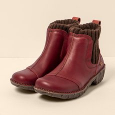 Dámské kotníkové boty#NE23 NATURAL GRAIN CEREZA-BROWN/ YGGDRASIL