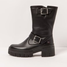 Kozačky na podpadku#1397 NAPPA BLACK /YORK