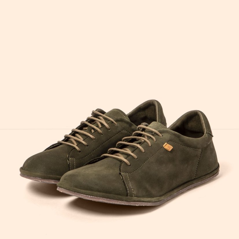 Barefoot polobotky BARE#N5671 NOBUCK LAVADO KAKI/ BARE