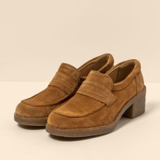 Mokasíny na podpatku#N5667 SILK SUEDE TOFFEE / TICINO Mokasíny na podpatku#N5667 SILK SUEDE TOFFEE / TICINO