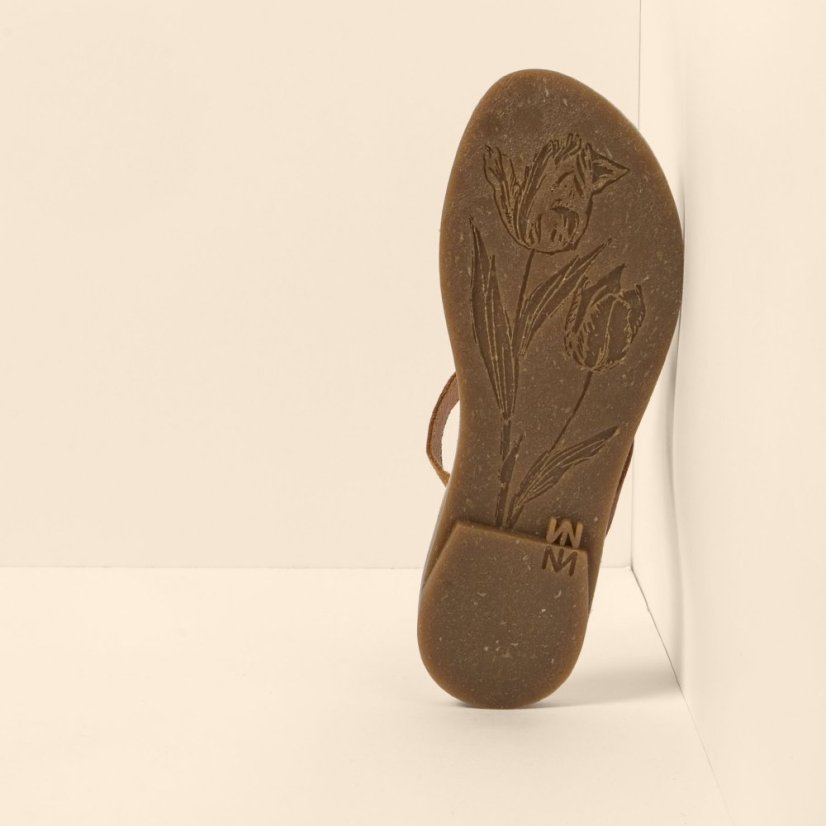 DÁMSKÉ PANTOFLE TONAMI N5692 LEATHER TOFFEE