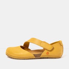 Dámské sandály#0384 ROMA YELLOW/ CRETA