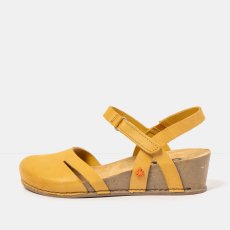 Dámské sandály na klínku I LIVE#1931 ROMA YELLOW/ I LIVE