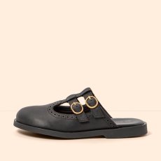Designové dámské pantofle ARENISCA#N5870L ARIZONA BLACK/ ARENISCA