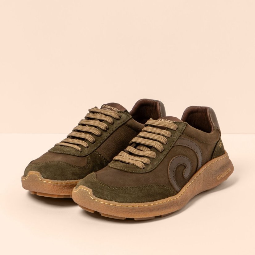 Barefoot tenisky OROEL#N5435 MULTI LEATHER FOREST/OROEL