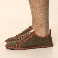 Veganské barefootové tenisky#N5674T RECYCLED COTTON FOLIAGE/ BARE Veganské barefootové tenisky#N5674T RECYCLED COTTON FOLIAGE/ BARE