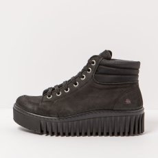 Kotníčkové boty#1532 NOBUCK BLACK/BRIGHTON