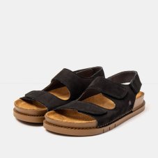 Unisex sandály KASSEL#2023 NOBUCK BLACK / KASSEL