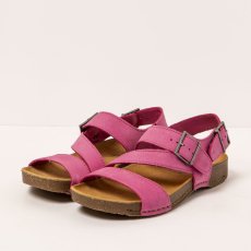 Kožené sandály#0999 NOBUCK PINK/ I BREATHE