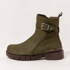Kotníčkové boty#1837 NOBUCK KAKI/OXFORD