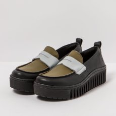 Dámské mokasíny#1530S NAPPA BLACK-CELESTE/BRIGHTON