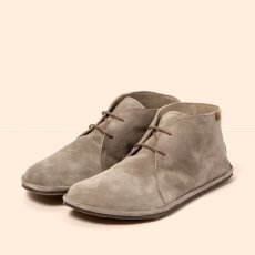 Barefoot kotníkové boty BARE#N5672 SILK SUEDE TAUPE/ BARE
