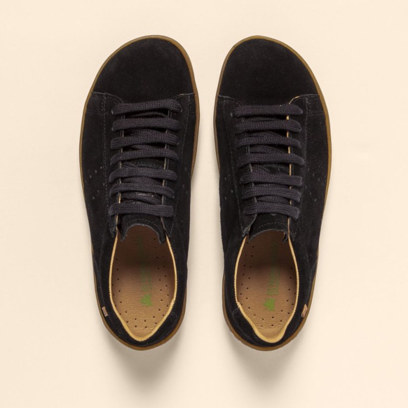 Semišové pánské polobotky AMAZONAS#N5395 SILK SUEDE BLACK /AMAZONAS