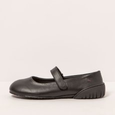 Baleríny Mary Jane#1741 MULTI LEATHER BLACK/ NANTES