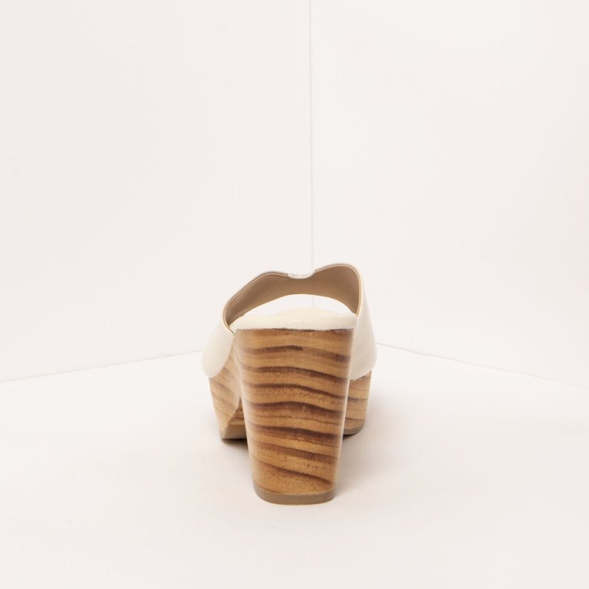 Elegantní dámské pantofle#S3274 NAPPA CREAM/ ST.LAURENT SANDAL