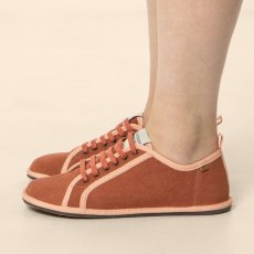 Veganské barefootové tenisky#N5674T RECYCLED COTTON BURNT/ BARE Veganské barefootové tenisky#N5674T RECYCLED COTTON BURNT/ BARE